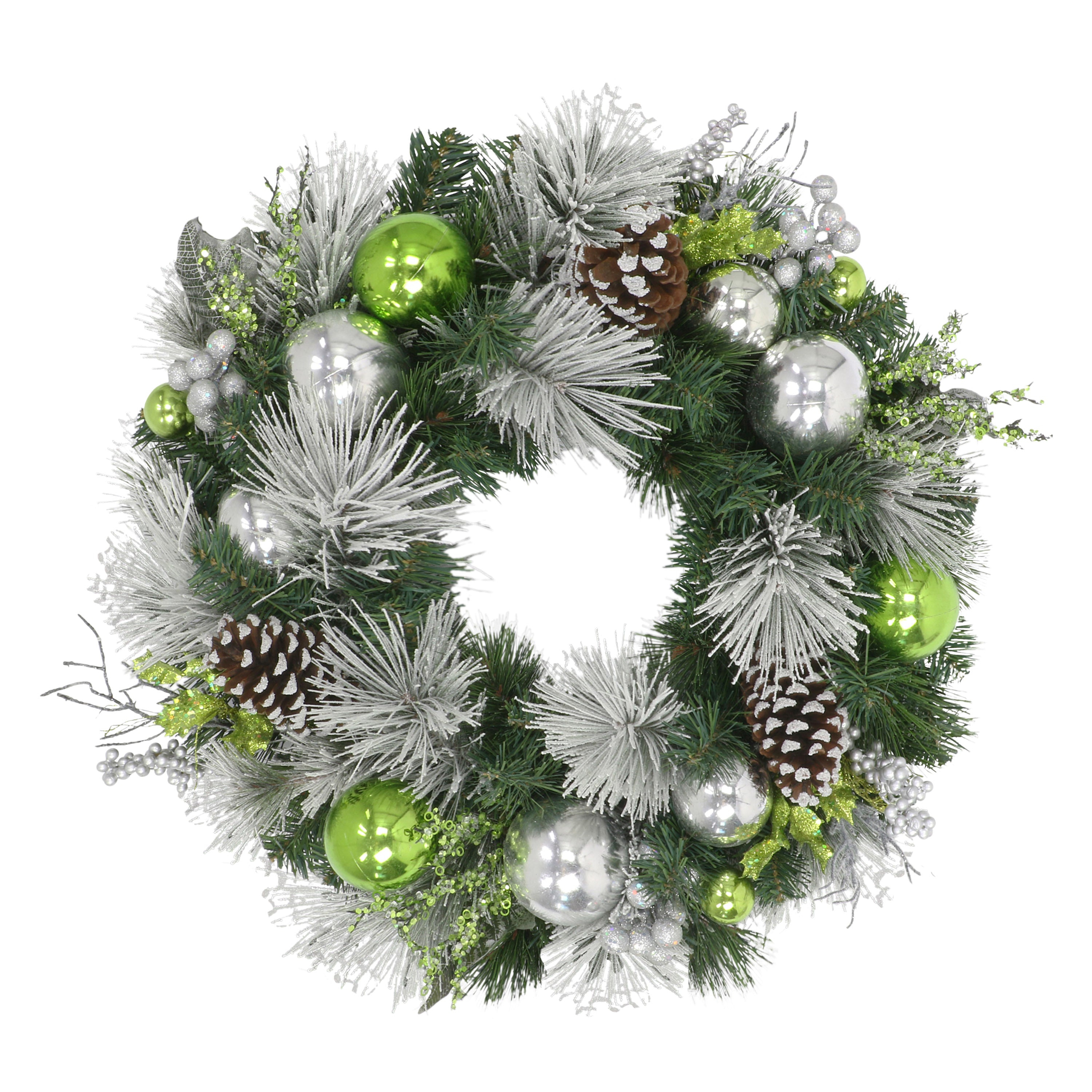 24" Decorated Aritficial Wreath 3773A-W24