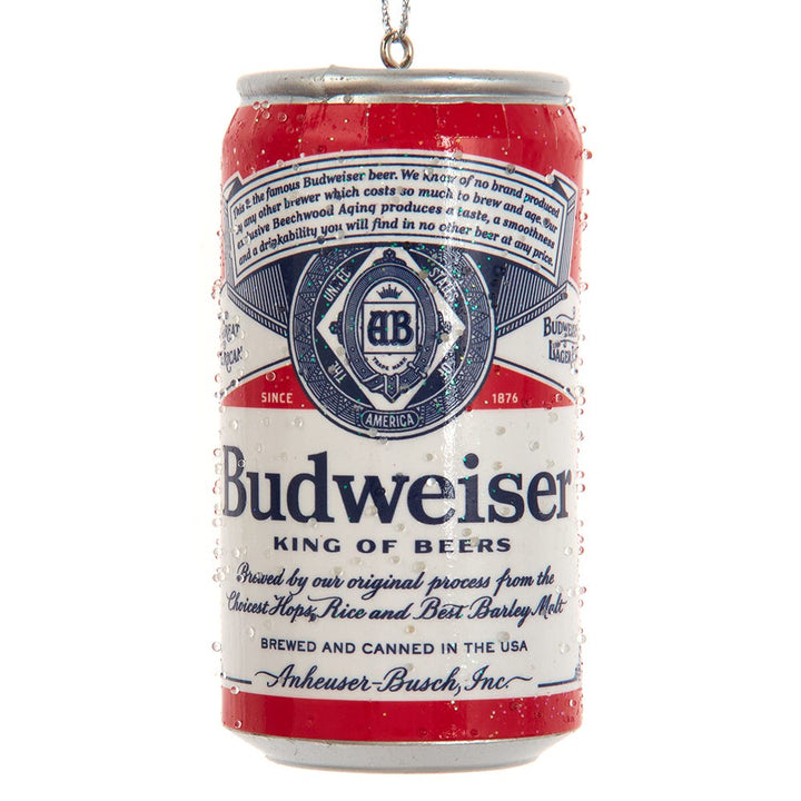 3.75" Budweiser Can Blow Mold Ornament #AB1231