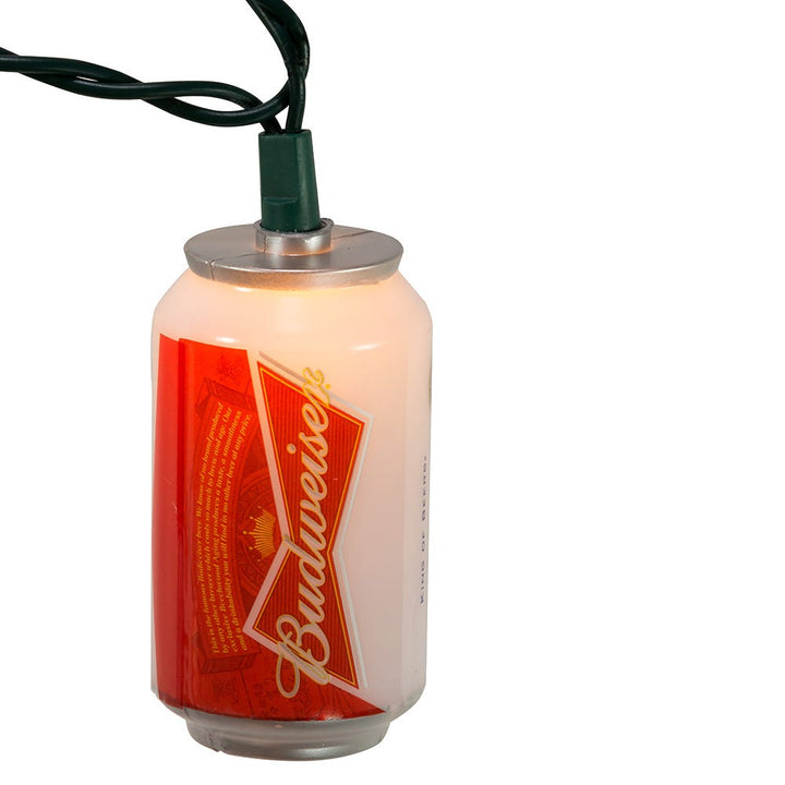 Kurt Adler 10-Light Budweiser Can Light Set