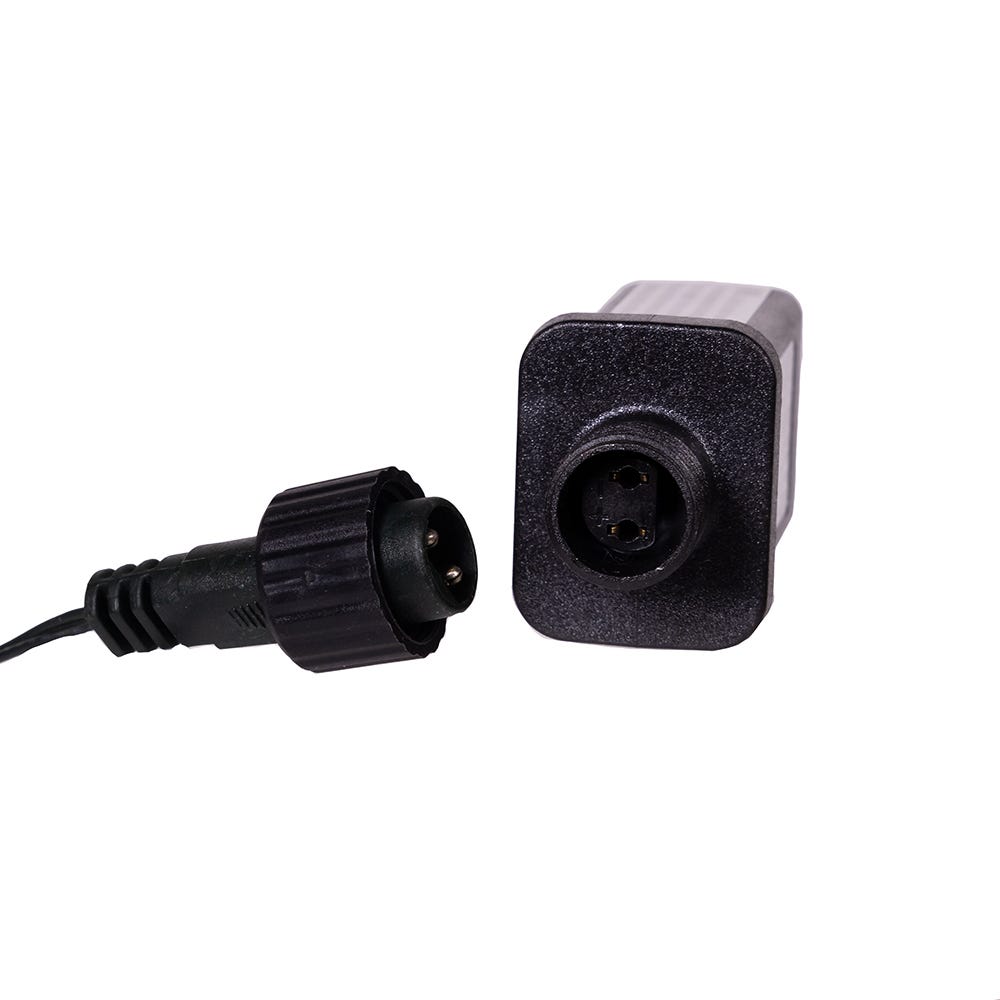 Kurt Adler 16-Foot 480-Light RGB LED Multifunction Green Wire Cluster Garland with Remote