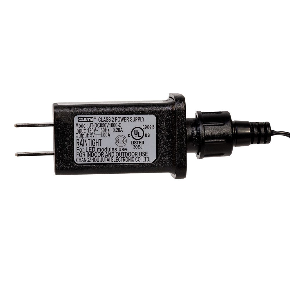 Kurt Adler 12.2-Inch Pre-lit White Glitter Iridescent Star Tree Topper