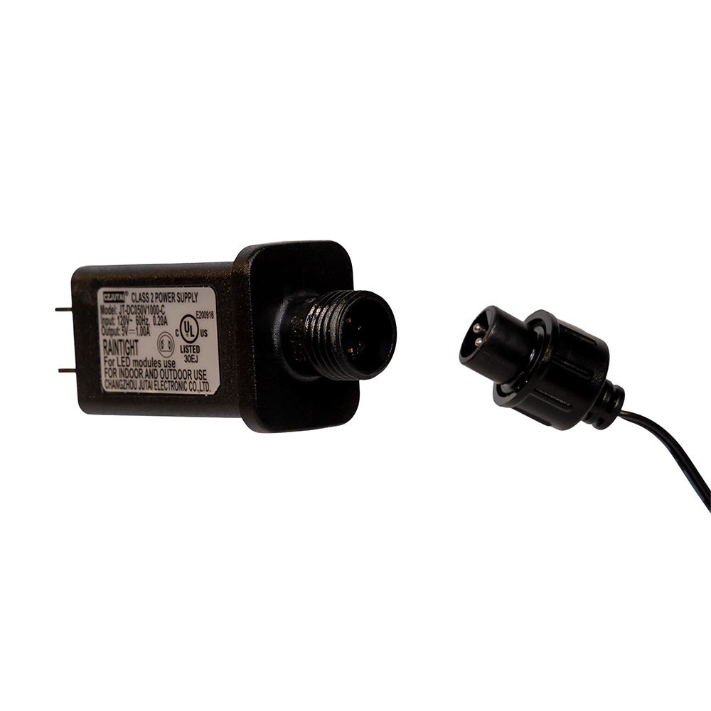 Kurt Adler 12.2-Inch Pre-lit White Glitter Iridescent Star Tree Topper