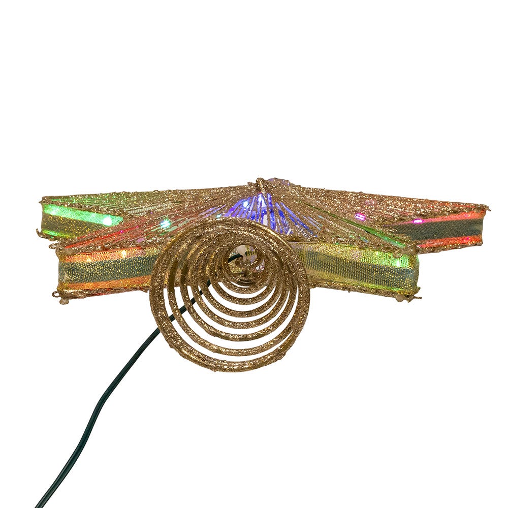 Kurt Adler 11.5-Inch 27-Light Multicolor LED Star Tree Topper