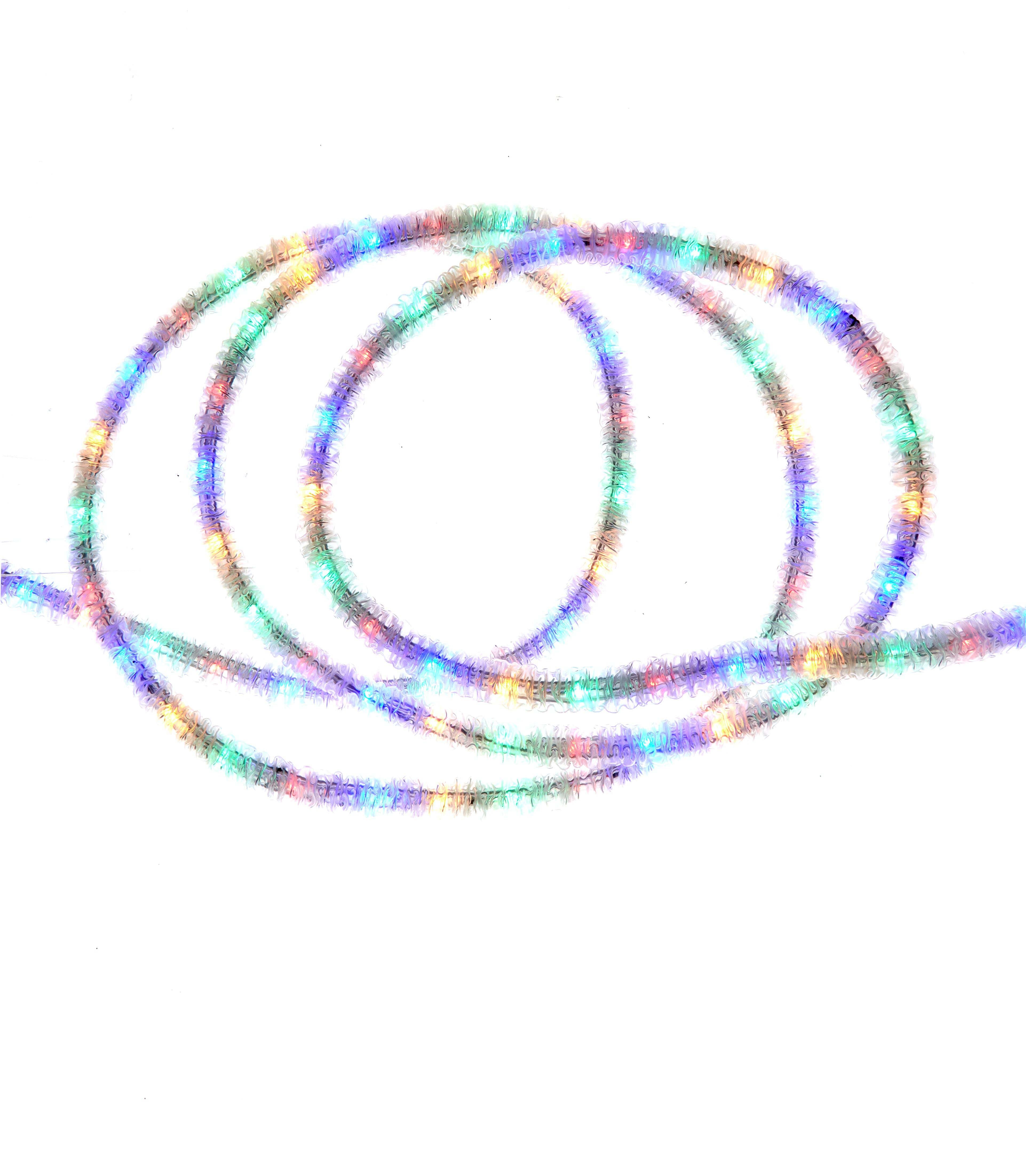 Kurt Adler 24-Foot 228 Multicolor LED Strip Lights AD2850M