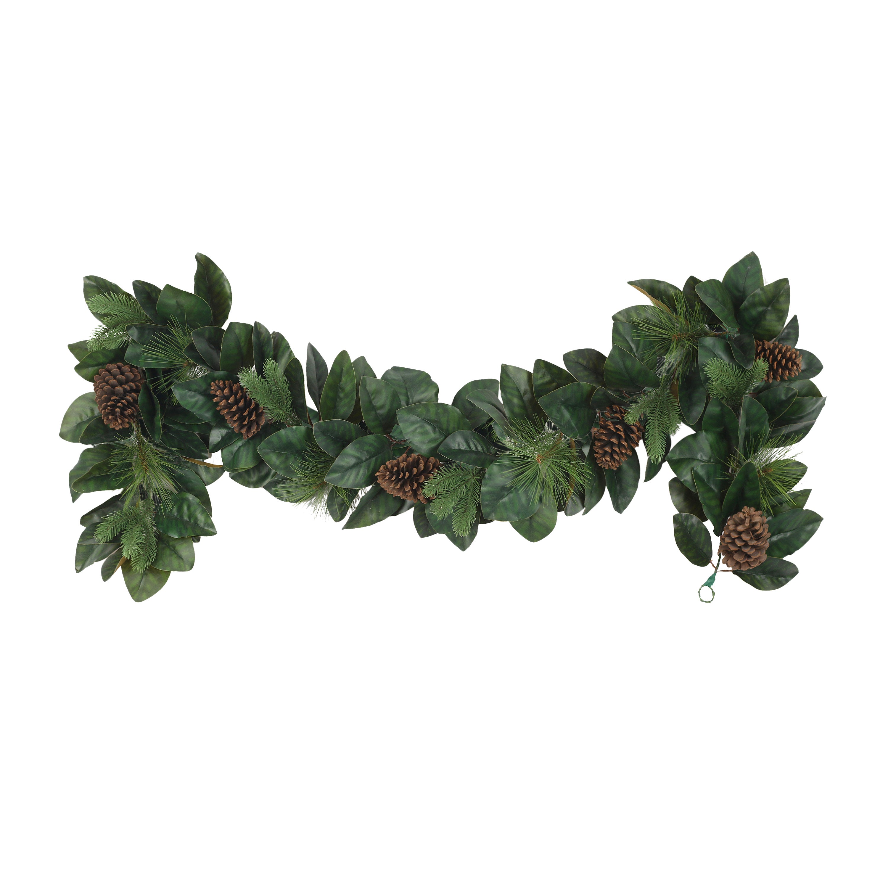 6 ft x 9" Garland with Magnolia Leaves 3819A-G6