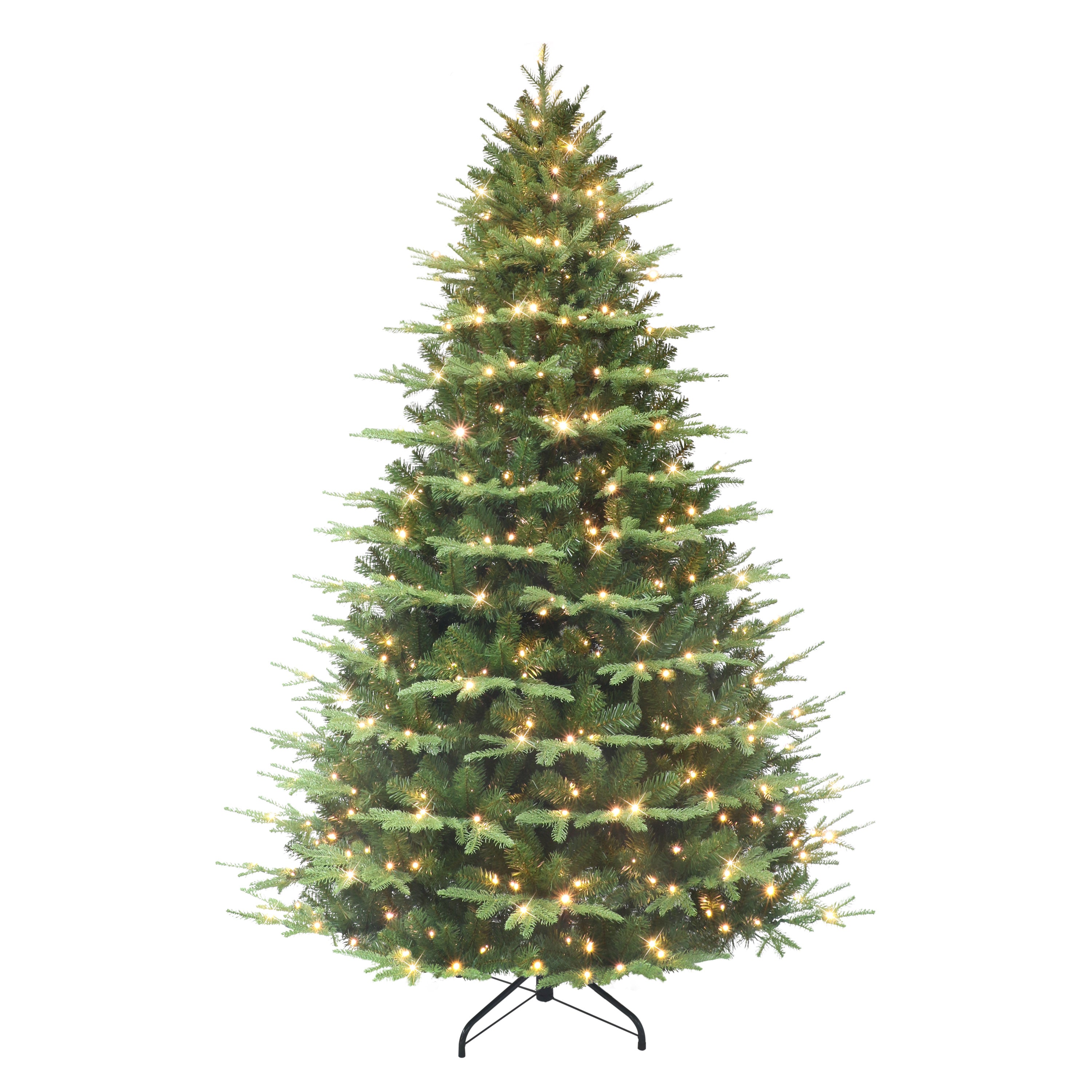 7.5' Pre-Lit Alaskan Winter Fir Tree with Dual-Color LED Lights ALWA-75QLDF5K8