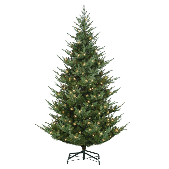9 ft Pre-Lit Hillside Spruce Artificial Tree HSSA-90C6