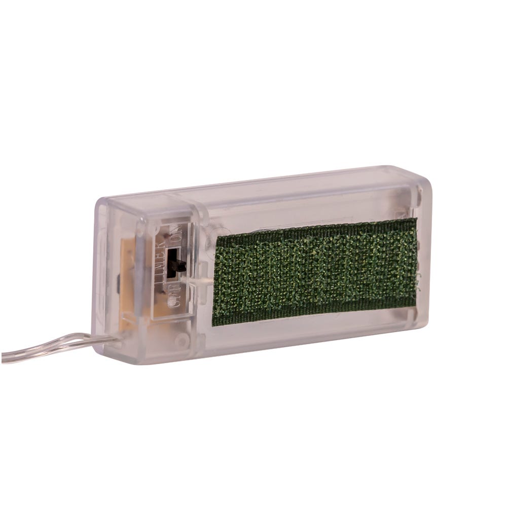 Kurt Adler 10-Inch Battery-Operated Silver and White Fairy Lighted Angel Tree Topper