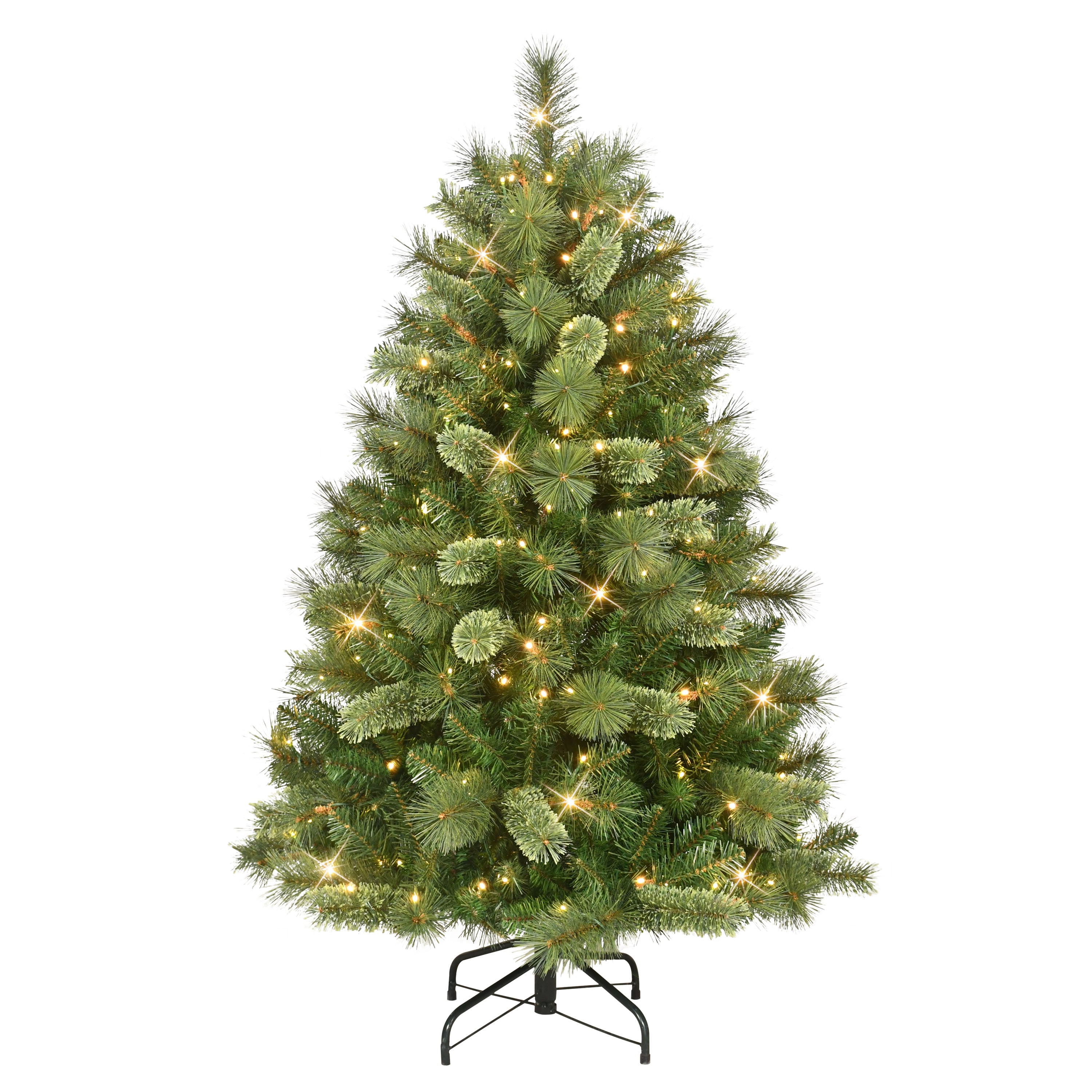 4.5' Pre-Lit Artificial Teton Pine Tree with 200 LED Lights TTP-45LW5K2A