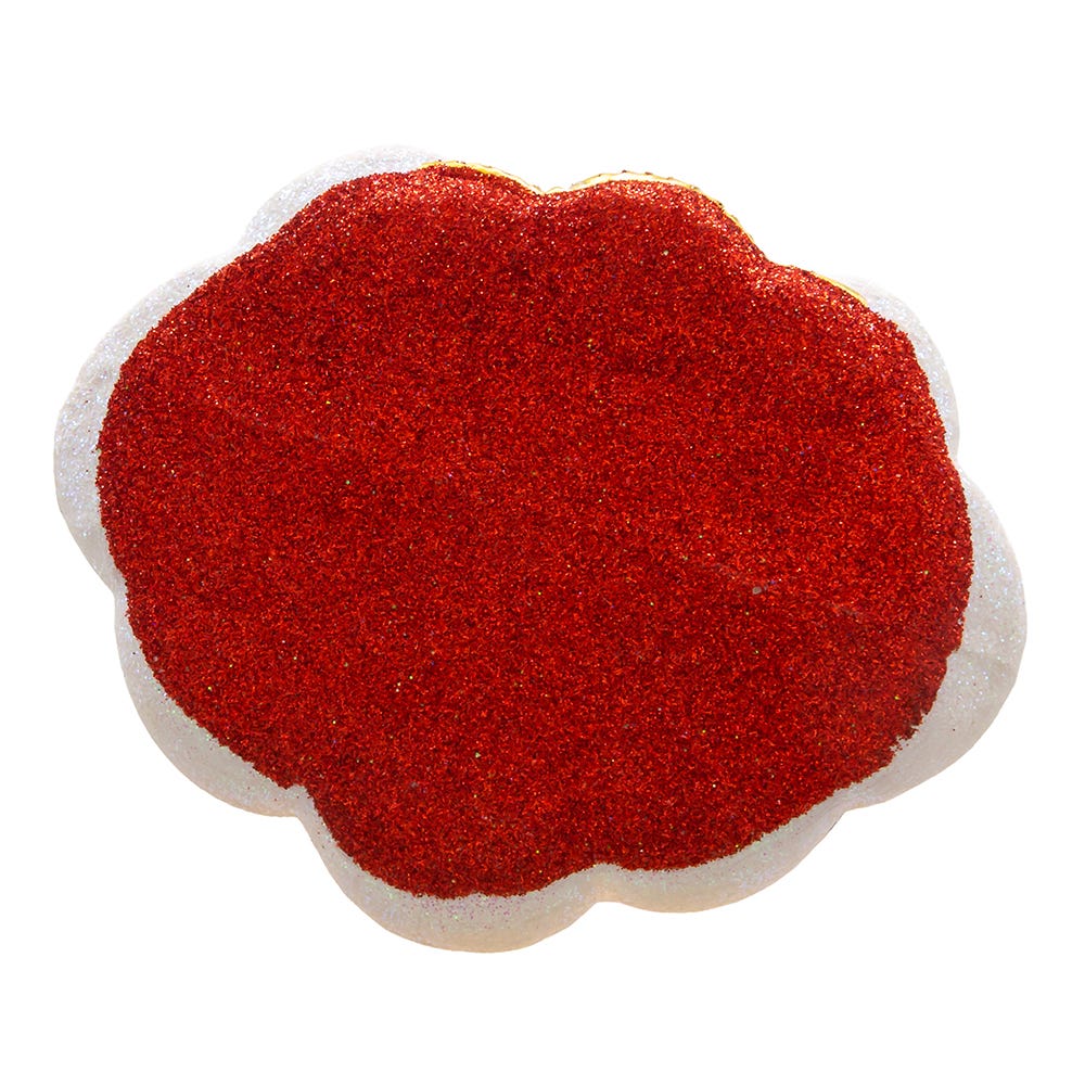 Kurt Adler 7-Inch Bellissimo Glass Red Santa Ornament