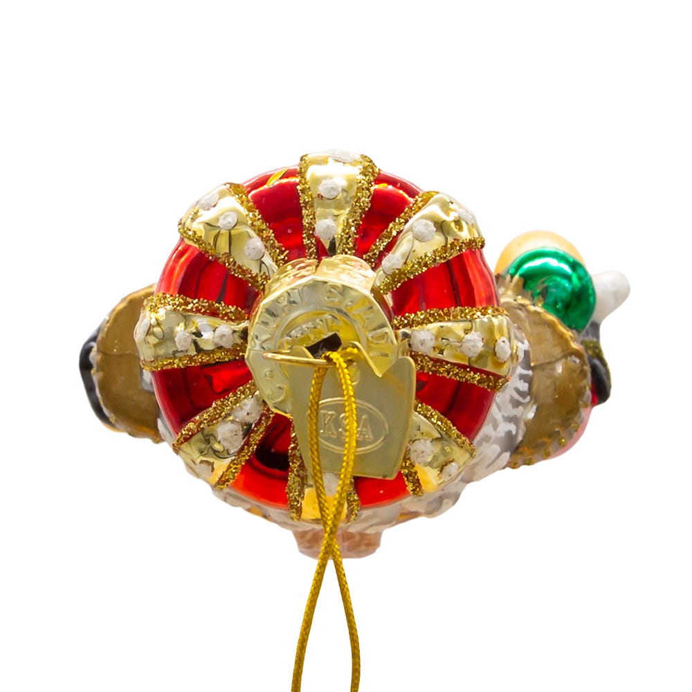 Kurt Adler 7-Inch Bellissimo Glass King Nutcracker Ornament