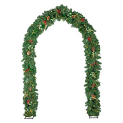 Sterling Decorated Single Sided Mixed Pine Archway