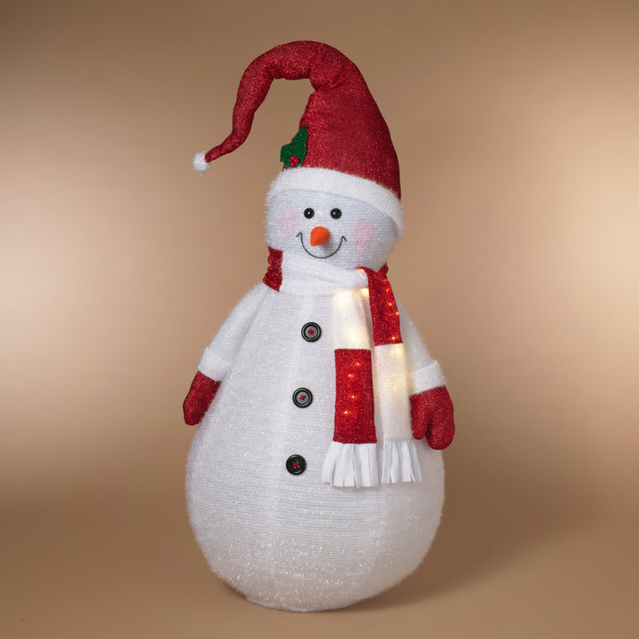 Festive 72 Inch Battery Operated Lighted Collapsible Snowman #2742950EC