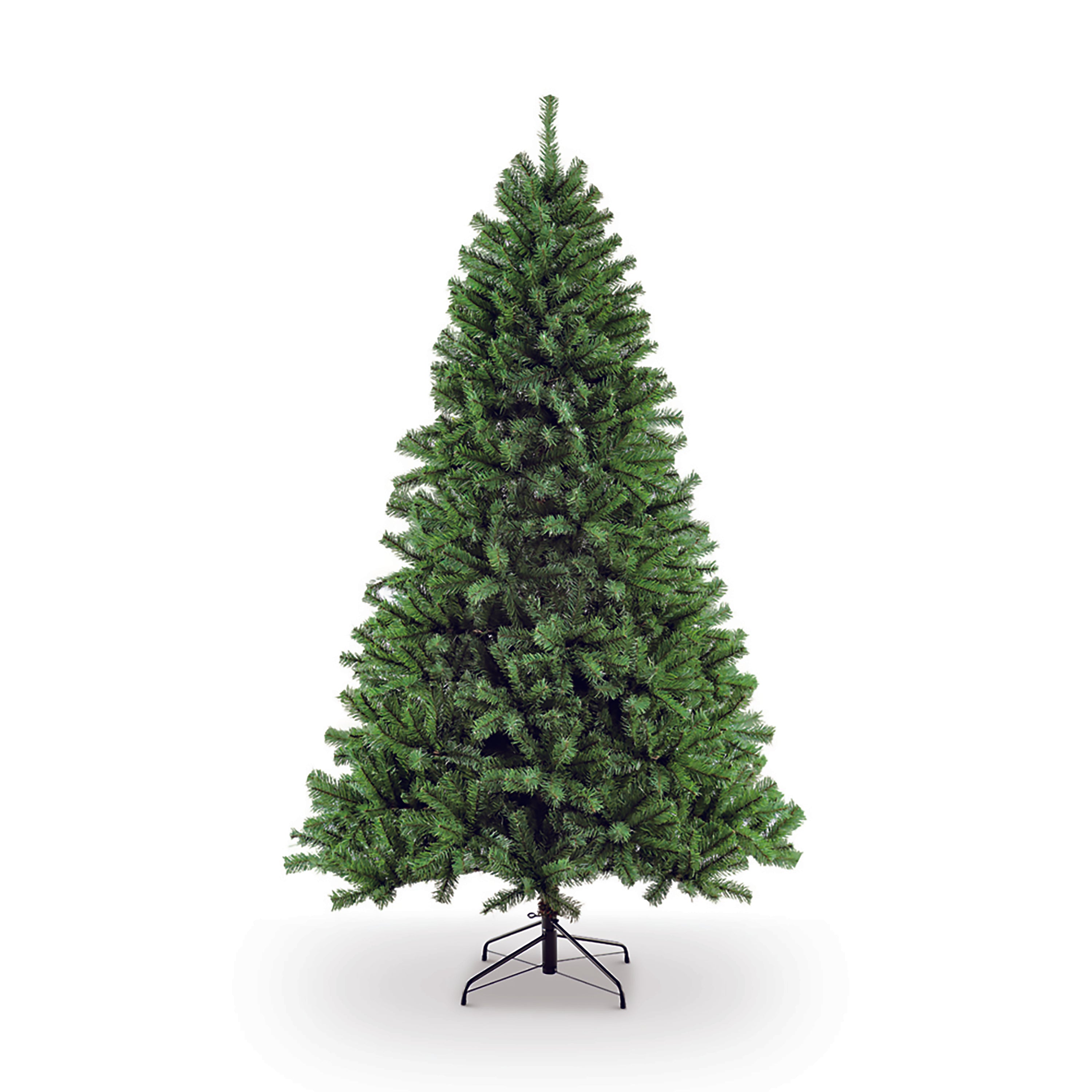 6.5 ft Northern Fir Artificial Christmas Tree with Metal Stand Green NFGA-65
