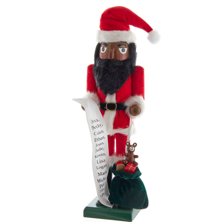 Kurt Adler 15-Inch African American Santa Nutcracker