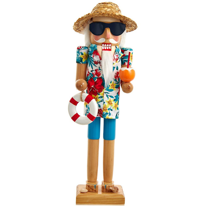 Kurt Adler 15-Inch Beach Santa Nutcracker