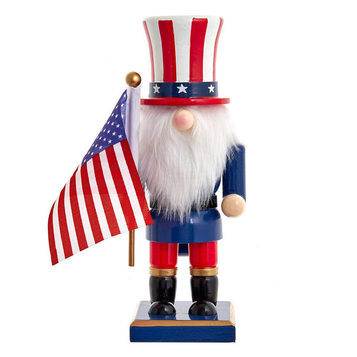 Kurt Adler 9-Inch Patriotic Gnome Nutcracker