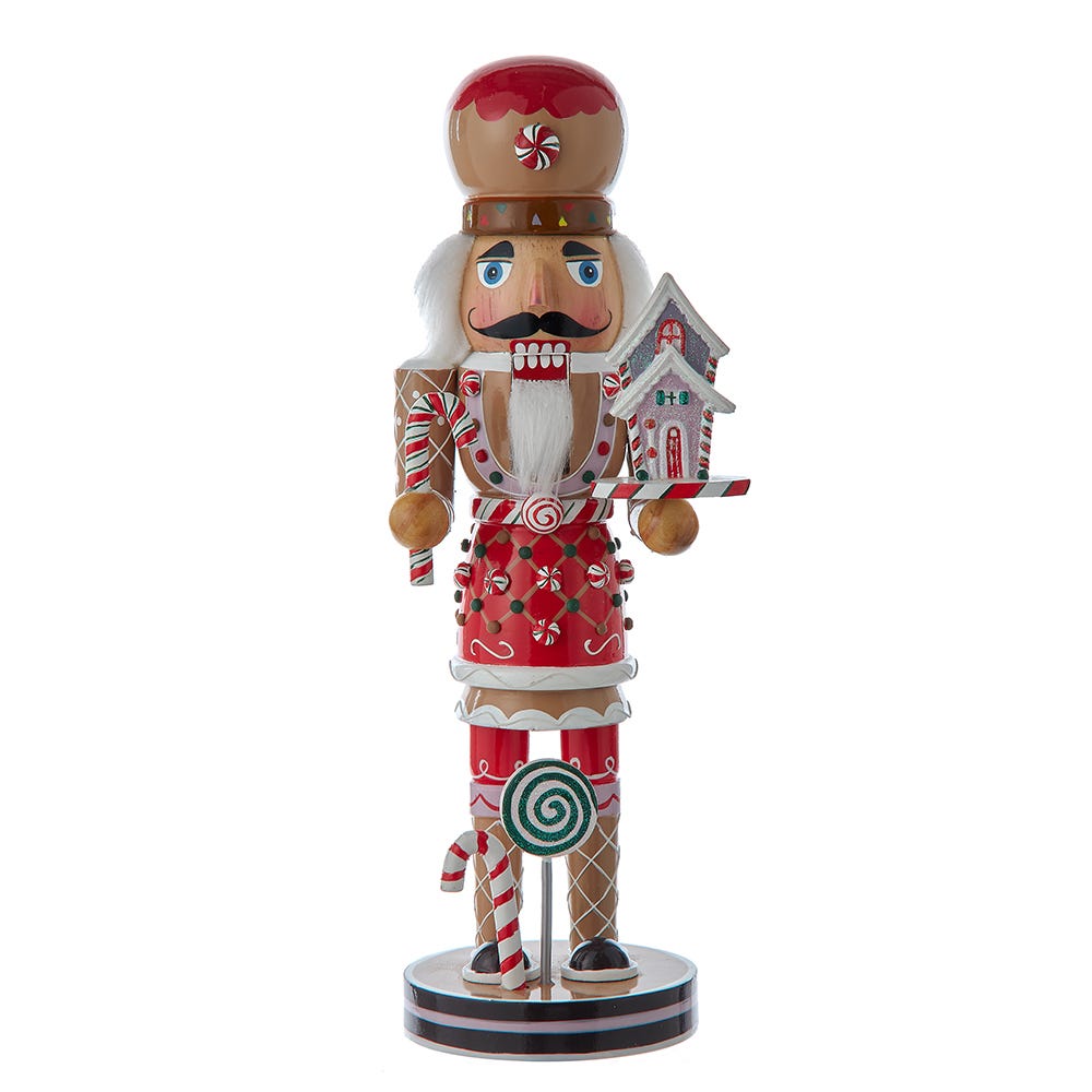 Kurt Adler 12-Inch Gingerbread Nutcracker