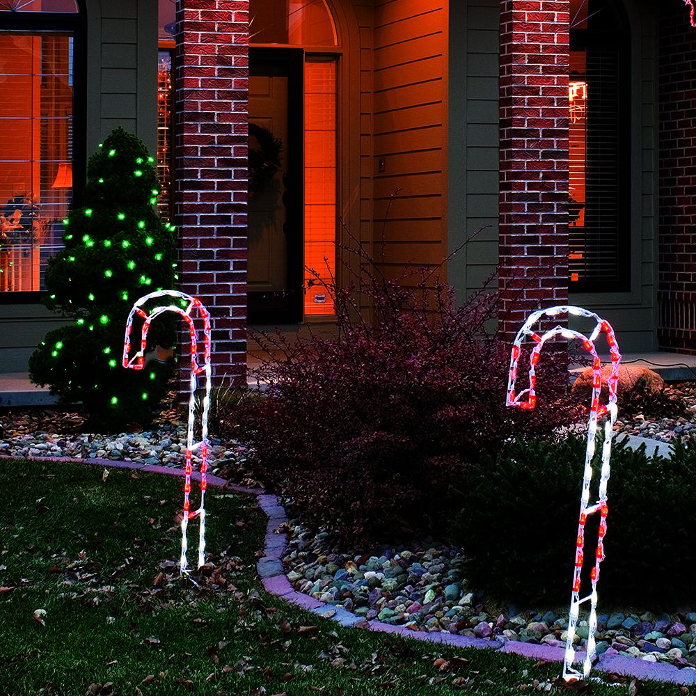 Brite Ideas 43" Candy Cane LED Display CC48