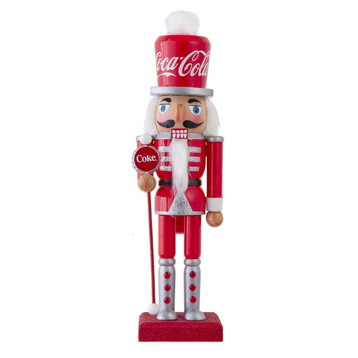 Kurt Adler 10-Inch Wooden Coca-Cola Nutcracker