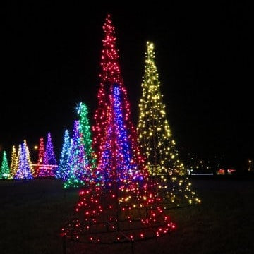 Brite Ideas 6', 8' or 10' Mini Light Tree Frame for LED Light Strands MLT