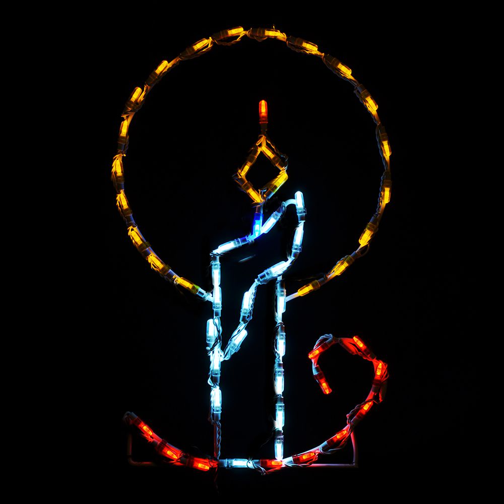 Brite Ideas 24" Candle in Holder LED Display CN24