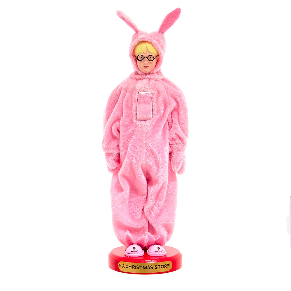Kurt Adler 10-Inch A Christmas Story Ralphie Bunny Nutcracker CS6251L