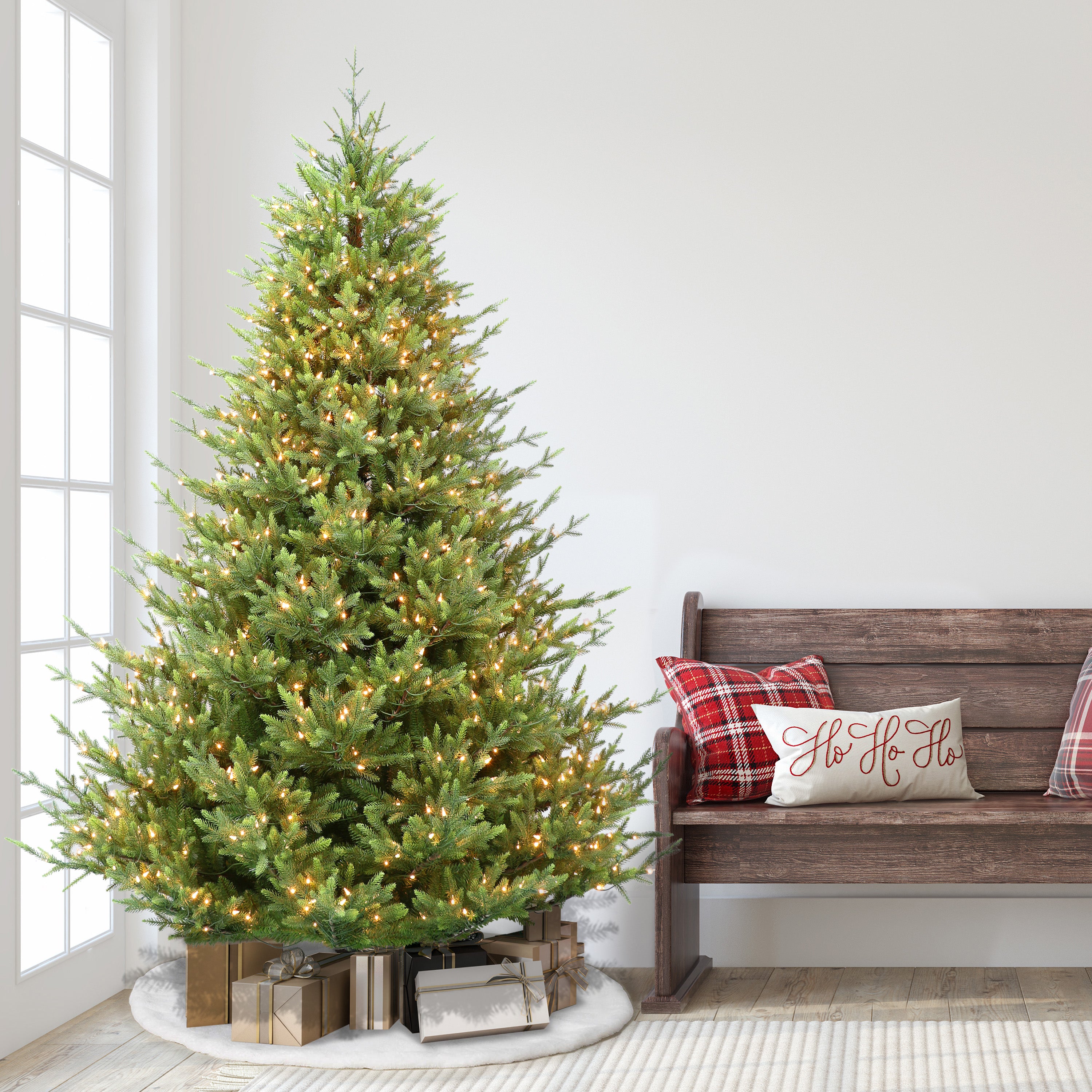 7.5ft Pre-Lit Callington Fir Christmas Tree