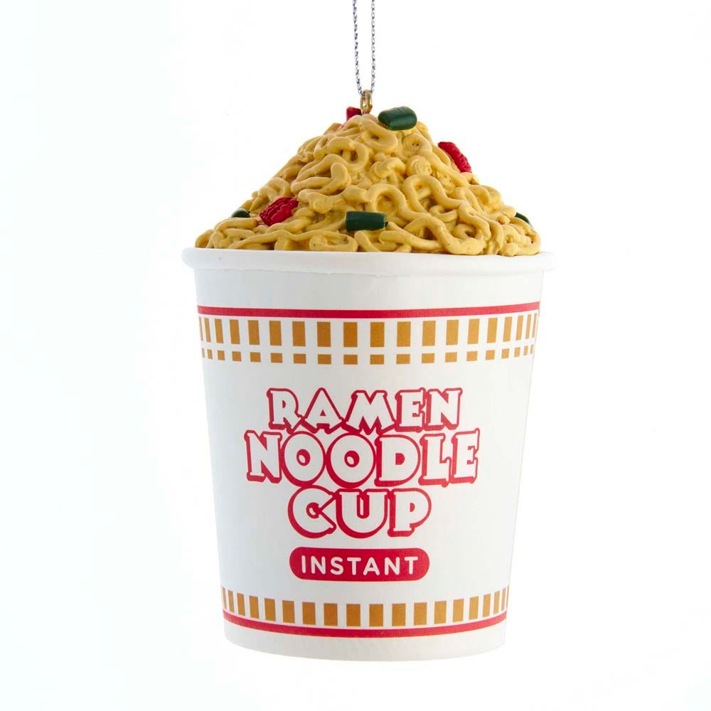 4" Ramen Noodle Cup Ornament #D3730