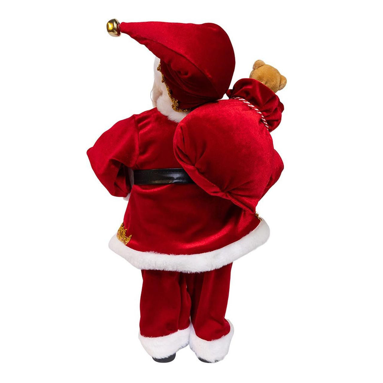 Kurt Adler 12“ Standing Christmas Santa With Sack & Belt #D4776;Kurt Adler 12“ Standing Christmas Santa With Sack & Belt #D4776;Kurt Adler 12“ Standing Christmas Santa With Sack & Belt #D4776;Kurt Adler 12“ Standing Christmas Santa With Sack & Belt #D4776;Kurt Adler 12“ Standing Christmas Santa With Sack & Belt #D4776