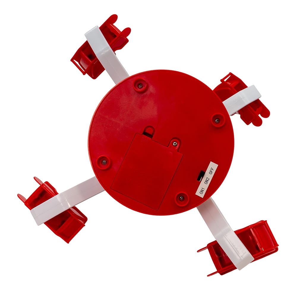 Kurt Adler Battery Operated Musical Christmas Deco with Santa Table Piece