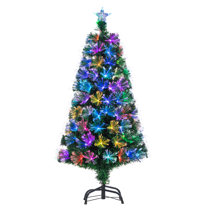 Sterling 4 ft. Pre Lit Color Changing Fiber Optic Tree