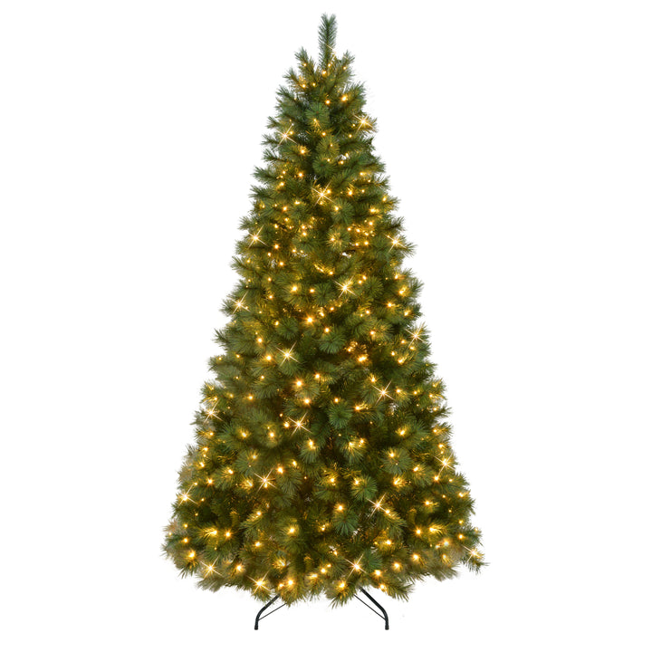 6.5' Pre-Lit Artificial Wyoming Pine Tree with Multi-Function LED Lights WYP-65QLDF5K3A
