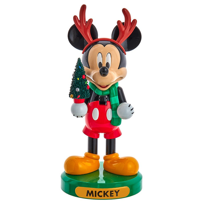 Kurt Adler 6-Inch Disney© Mickey Mouse With Tree Nutcracker