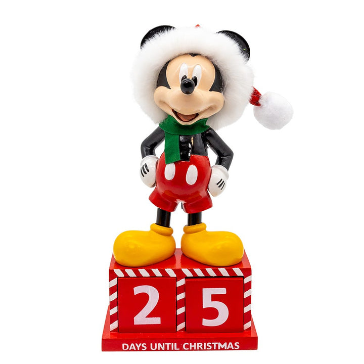 Kurt Adler 8-Inch Disney Mickey Mouse Countdown Nutcracker DN6251L