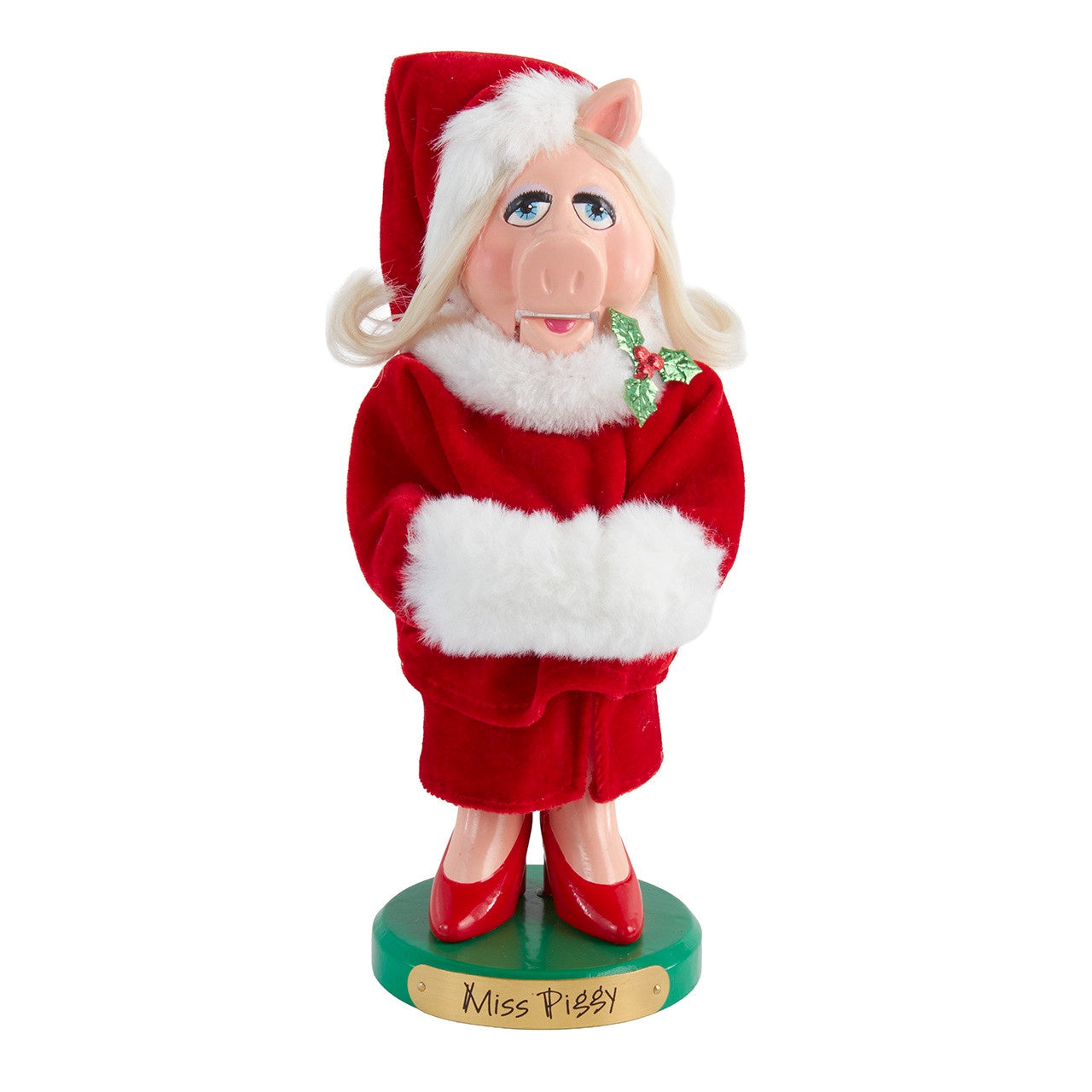 Kurt Adler 10" Disney Miss Piggy Nutcracker #DN6262L