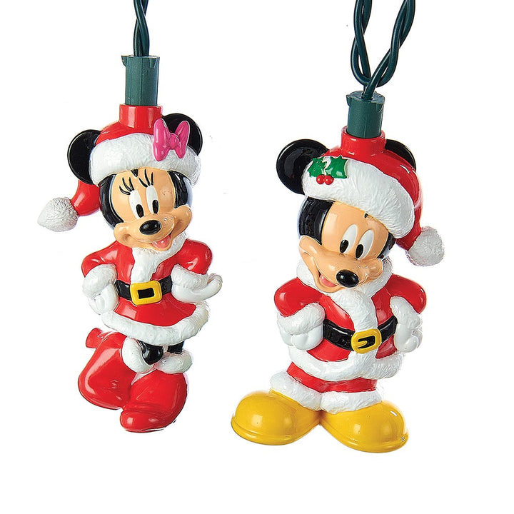 Kurt Adler UL 10-Light Mickey and Minnie Light Set