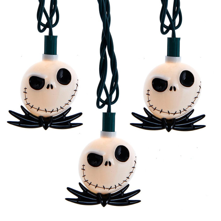 Kurt Adler 10-Light Nightmare Before Christmas Jack Skellington Light Set