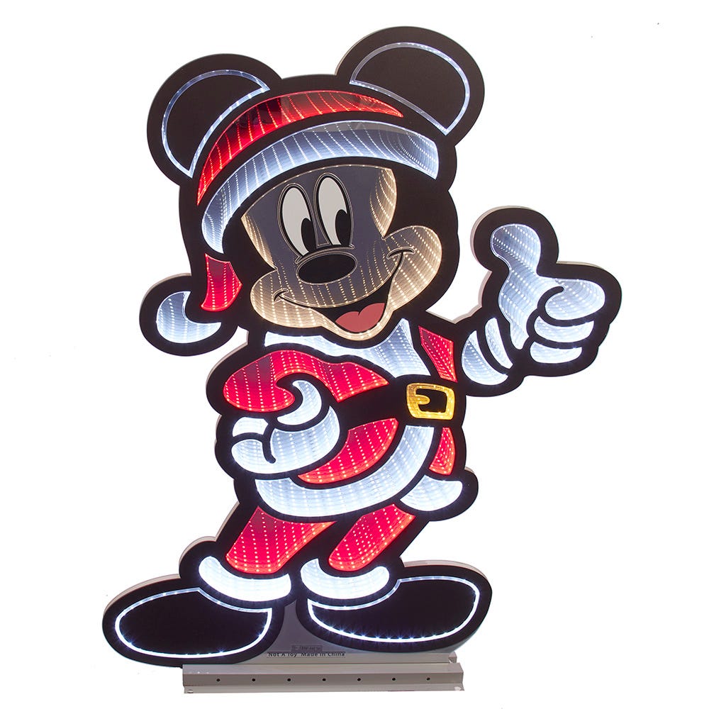 Kurt Adler Disney 35.4-Inch Mickey Mouse Outdoor Infinity Light DN9252