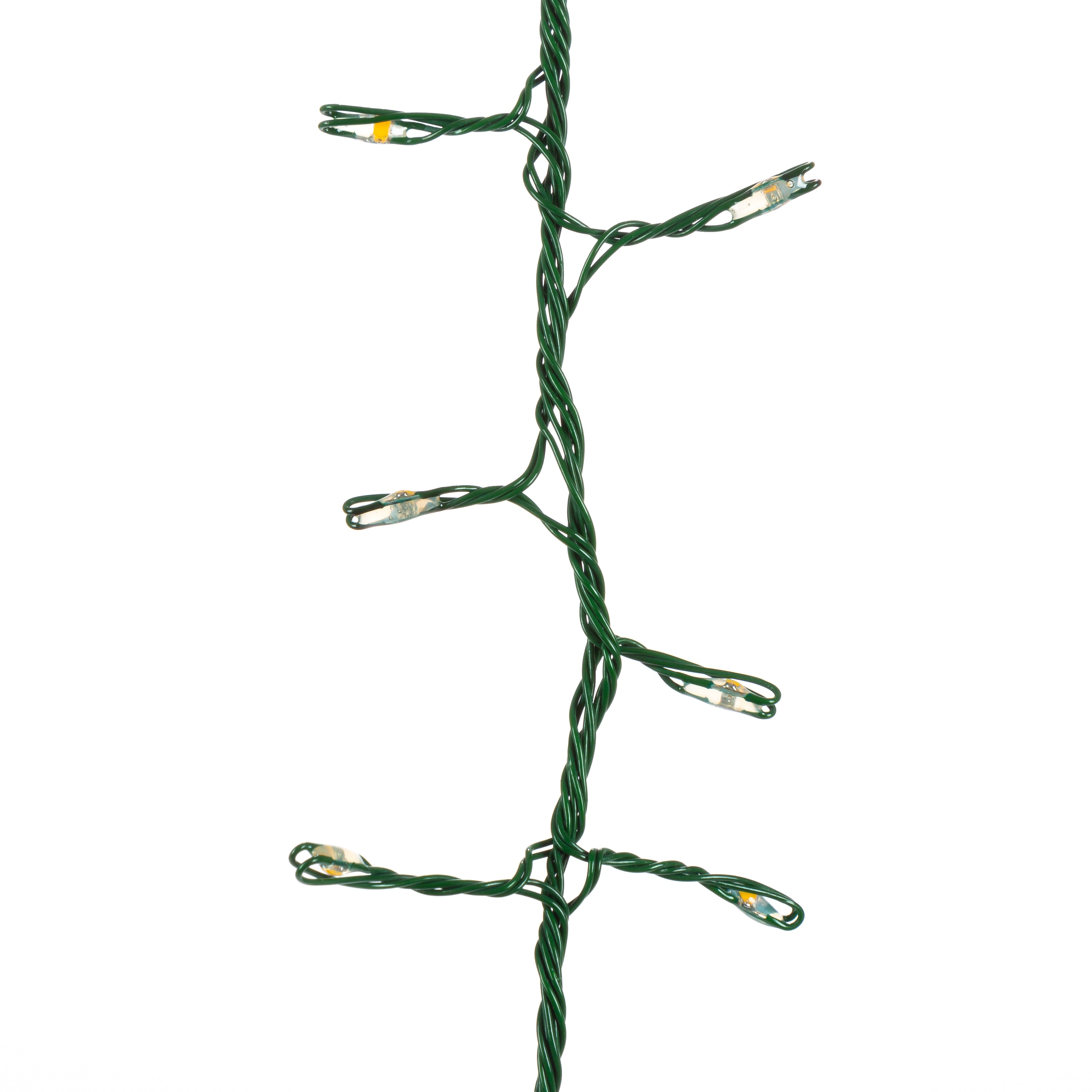 Set of 2 6 ft  Electric Firecracker Garland with Warm White Lights