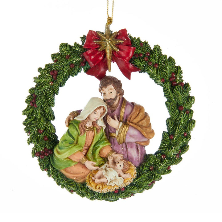 4.25" Nativity Ornament #E0292