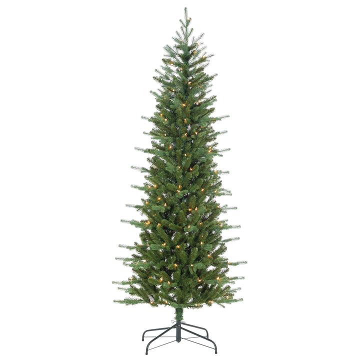 Sterling 6.5 ft. Pre Lit Clear UL Natural Cut Narrow Dover Pine #5627--65C