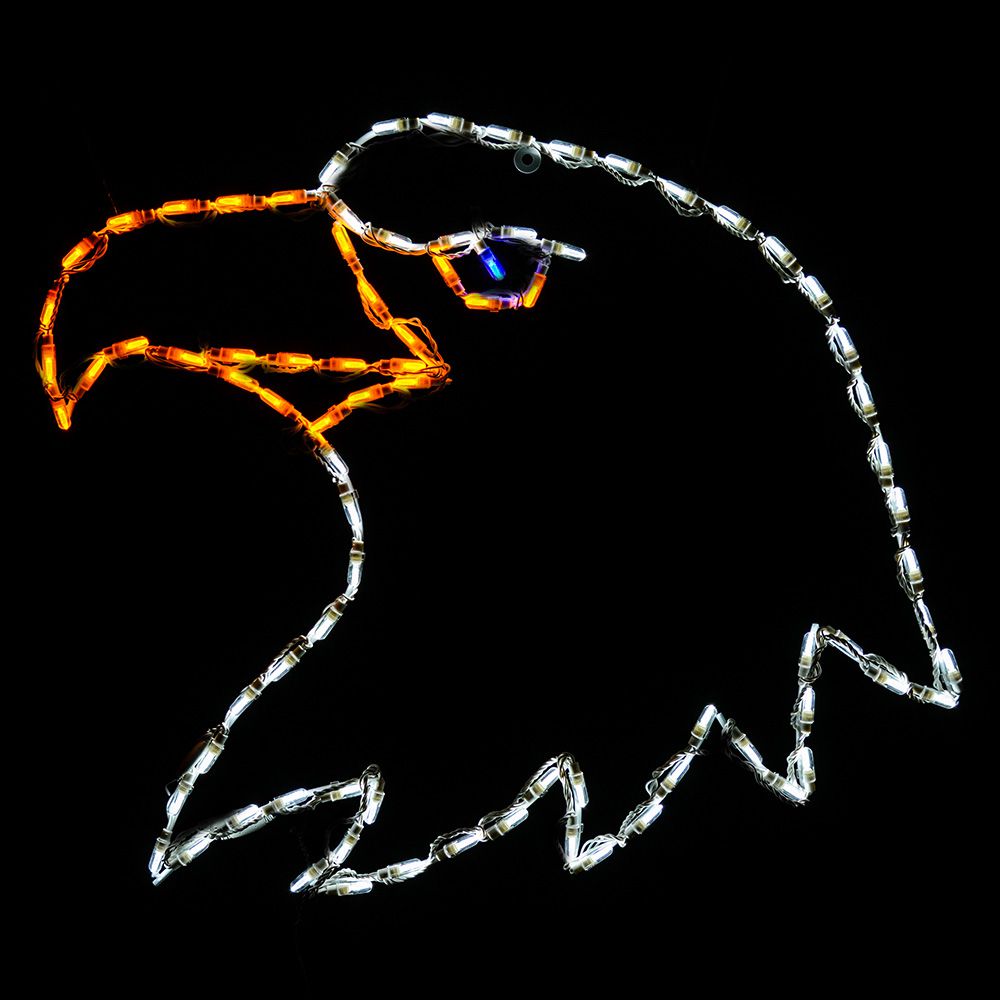 Brite Ideas 35" Bald Eagle Head LED Display EAGLE