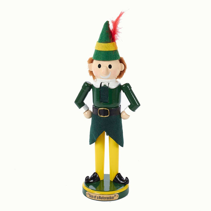 Kurt Adler 11-Inch Wooden Buddy the Elf Nutcracker