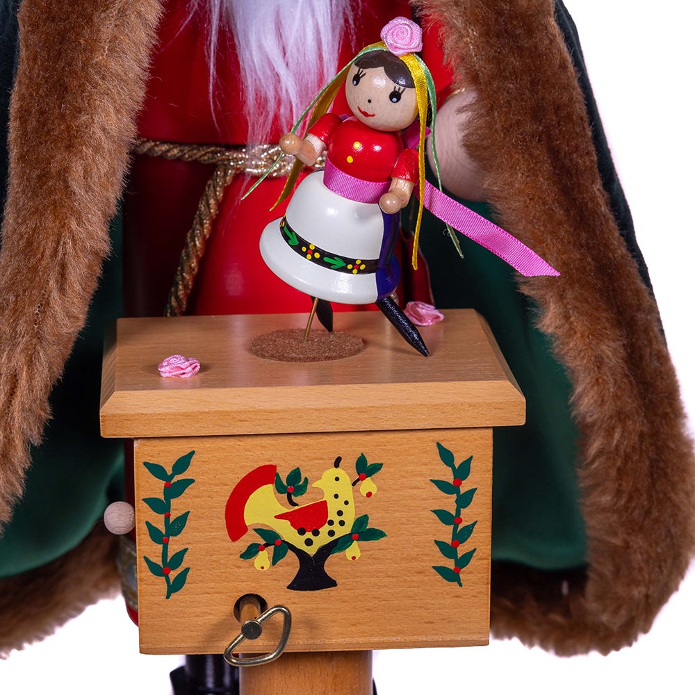 Kurt Adler 18-Inch Steinbach 12 Days of Christmas Musical Nutcracker, Part 6
