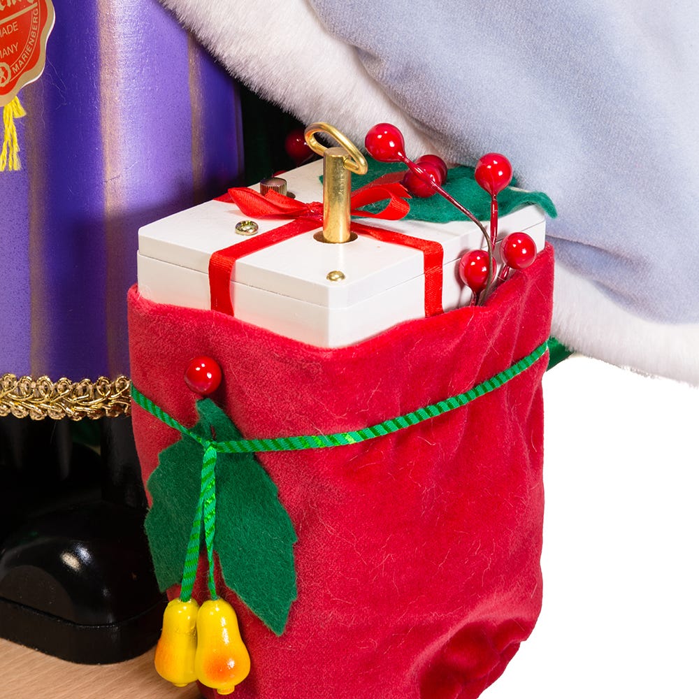 Kurt Adler 18-Inch Limited Edition Steinbach Twelve Days of Christmas Eleven Pipers Piping Nutcracker