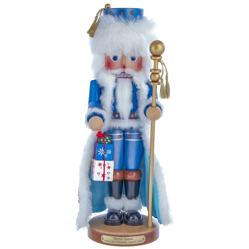Kurt Adler 18-Inch Steinbach Arctic Santa Nutcracker ES1966