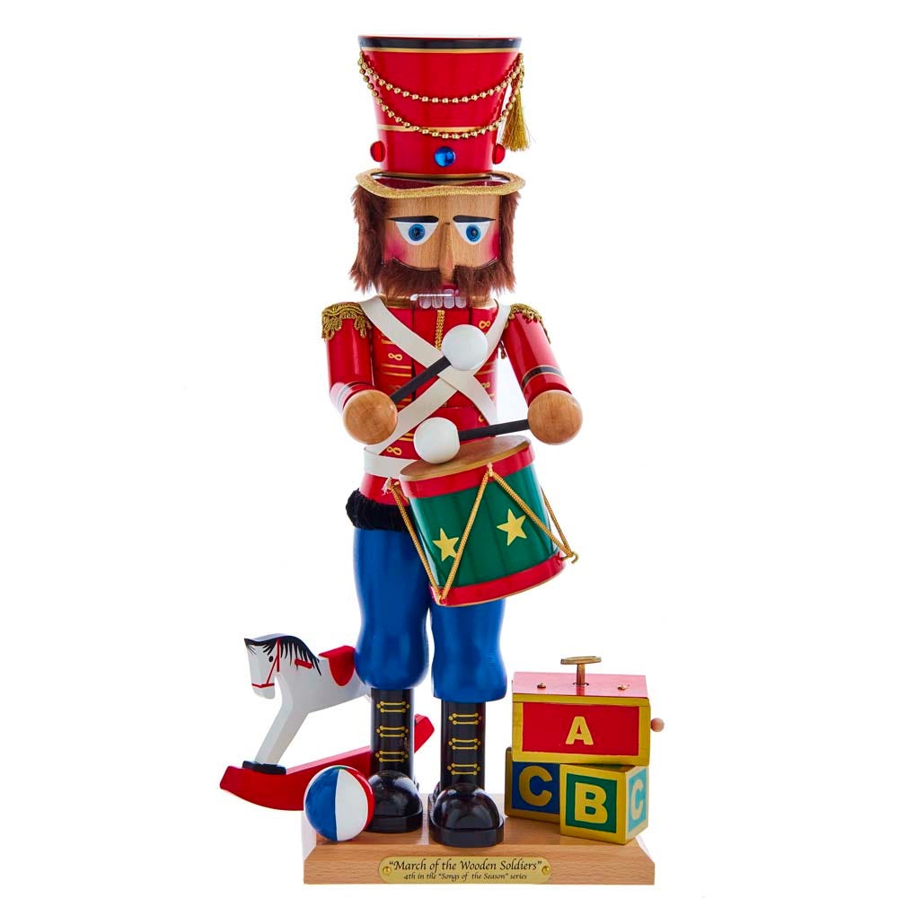 Kurt Adler 18-Inch Musical Toy Soldier Nutcracker ES3012