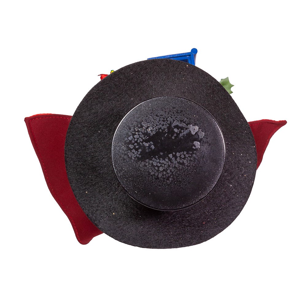 Kurt Adler 18.9-Inch Musical Deck The Halls Nutcracker