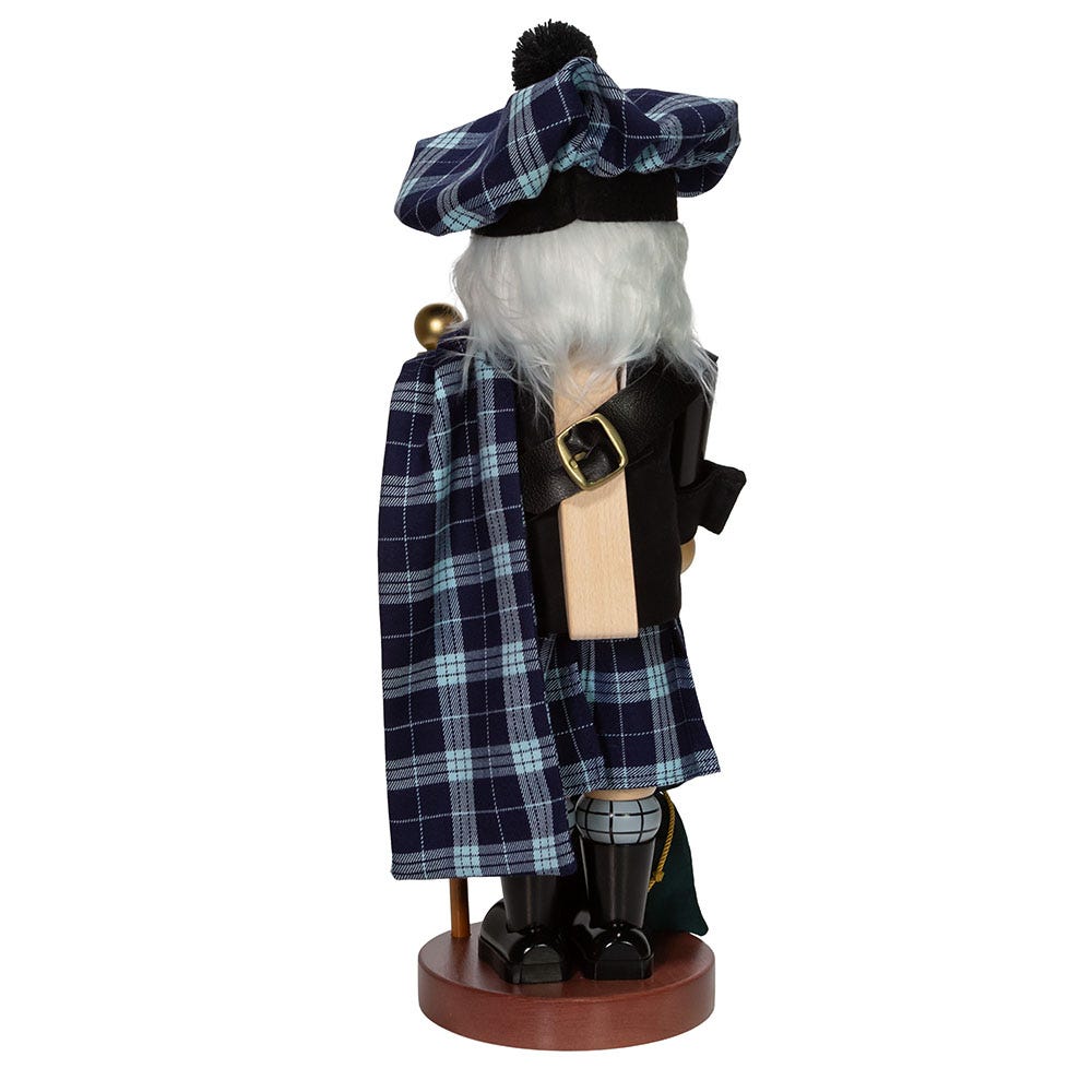 Kurt Adler 17.3-Inch Steinbach Scottish Santa Nutcracker